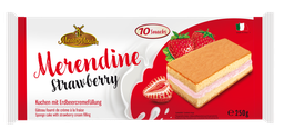[87884] Biscuit snack with strawberry cream 250g