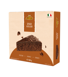 [96356] Cocoa sponge cake with cocoa glaze 400g