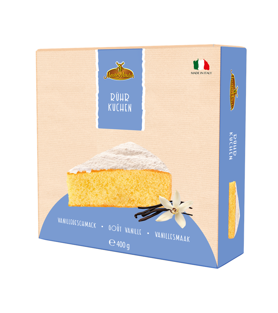 Vanilla sponge cake 400g
