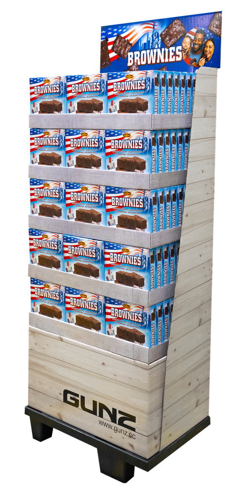 Brownies 1150x240g display
