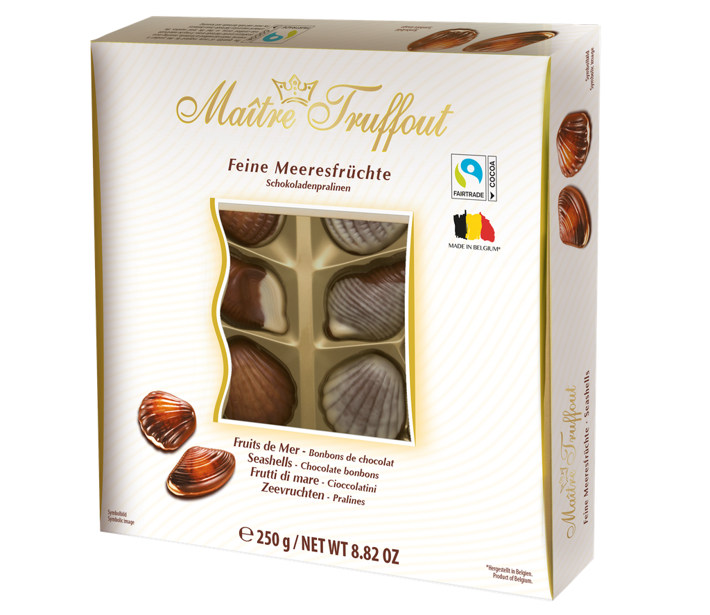Pralines sea shells 250g