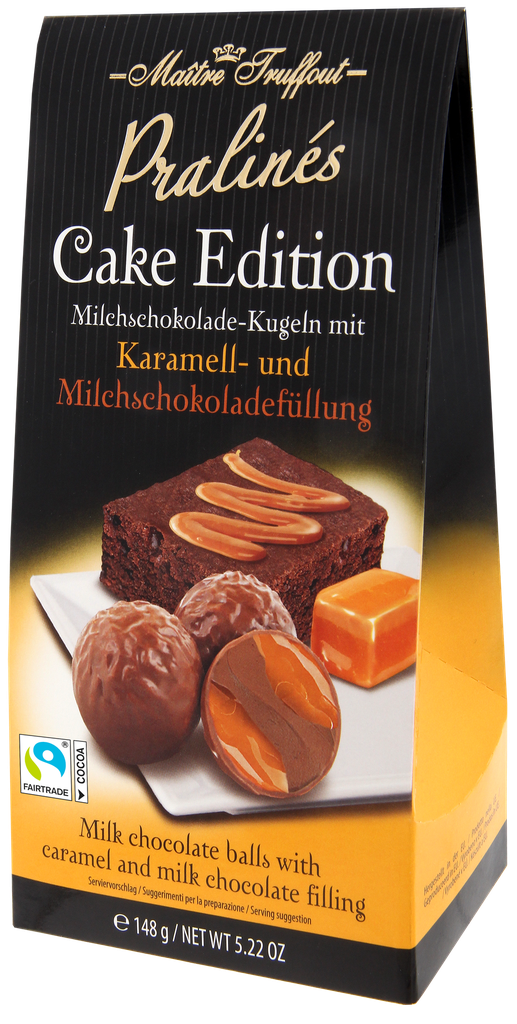 Pralines cake edition - caramel & milk chocolate 148g