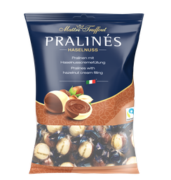 [87348] Pralines duo with hazelnut cream filling 125g