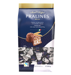[84486] Pralines milk chocolate milk cream & cereals 300g