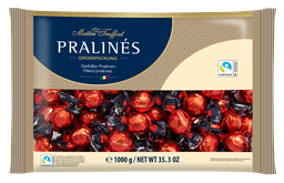 [87871] Pralines red/gold milk chocolate with hazelnut cream filling 1kg