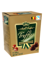 [84572] Fancy Gold truffles hazelnut 200g