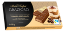 Grazioso milk chocolate with tiramisu cream filling 100g (8x12,5g)
