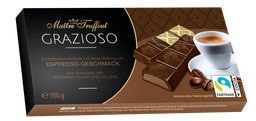 [84476] Grazioso dark chocolate with espresso flavoured filling 100g (8x12,5g)