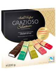 [94195] Grazioso Selection Creamy Style Praline Bars 200g