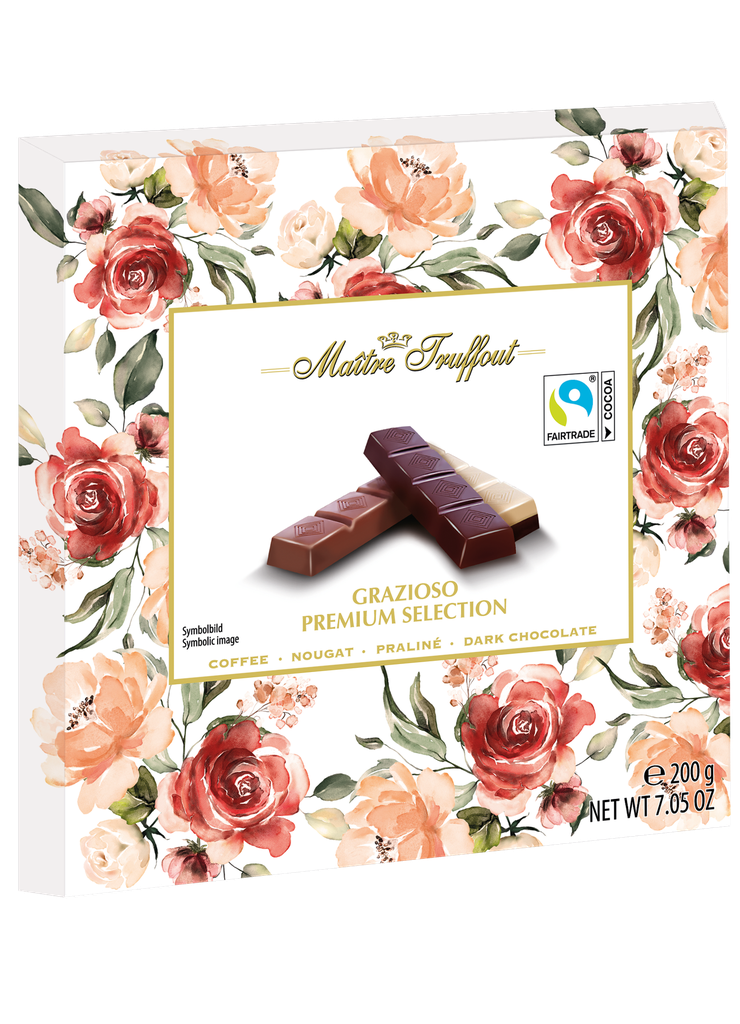 Grazioso Premium Selection Praline Bars 200g
