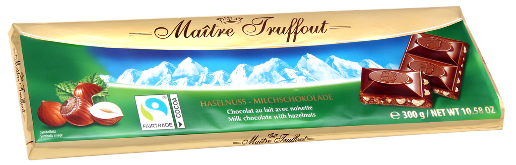 Milk chocolate with hazelnut 300g