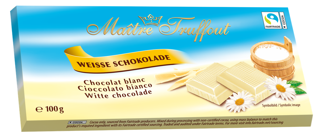 White chocolate 100g