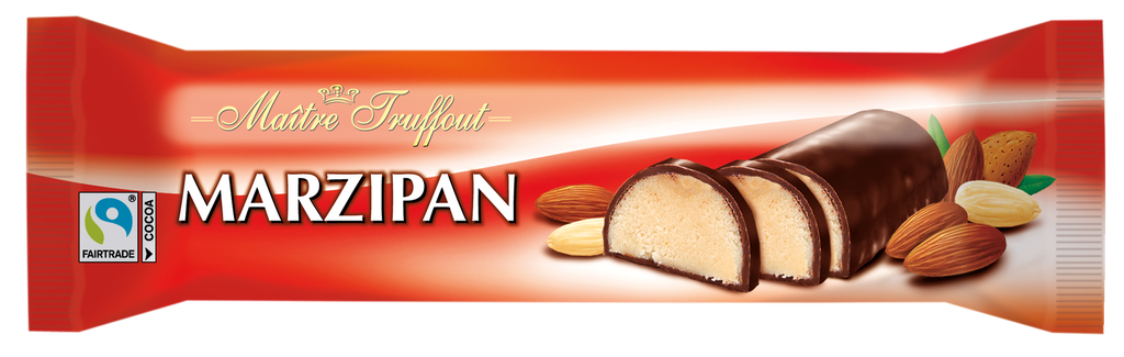 Marzipan bar with dark chocolate 100g