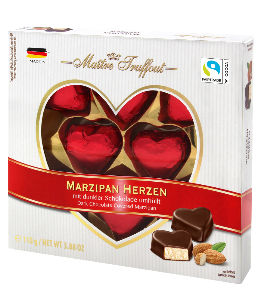 Marzipan hearts 110g