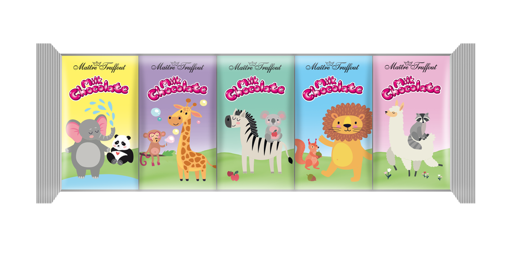 Milk chocolate 5x15g