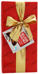 [86111] Assorted Belgian heart pralines red 100g