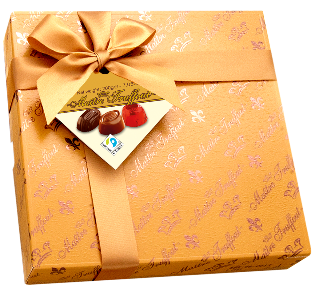 Assorted Belgian pralines light 200g