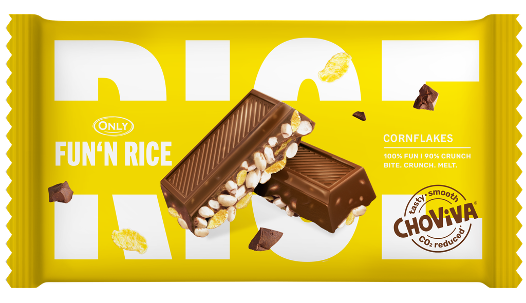 Puffed rice and cornflakes ChoViva 100g