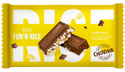 [96424] Puffed rice and cornflakes ChoViva 100g