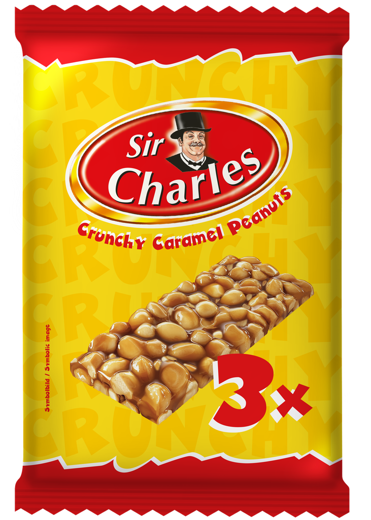 Crunchy Caramel Peanuts bar 114g (3x38g)