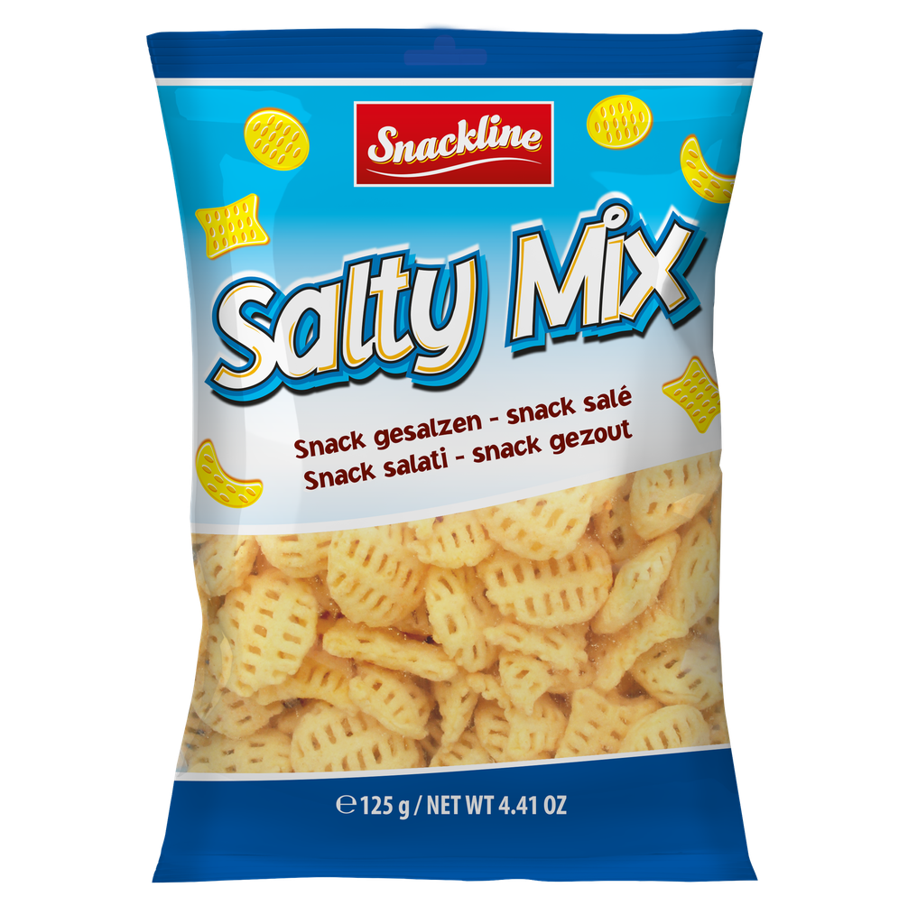 Salty mix potato snack salted 125g