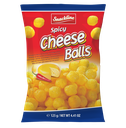 Spicy cheese balls corn snack 125g