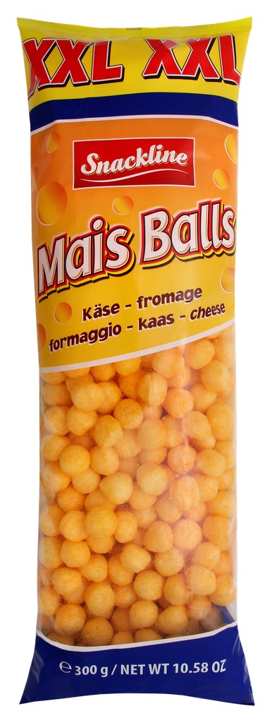 XXL Corn balls cheese salted 300g