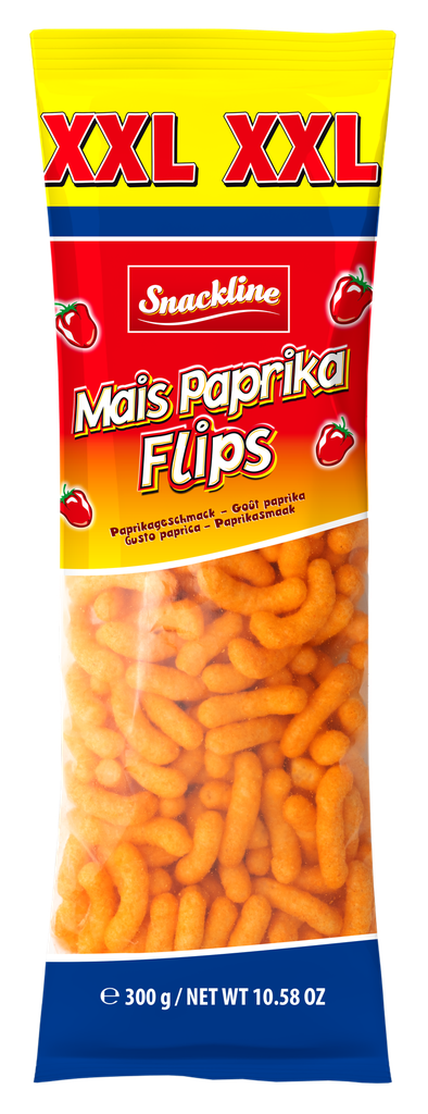 XXL Corn Flips with Paprika 300g