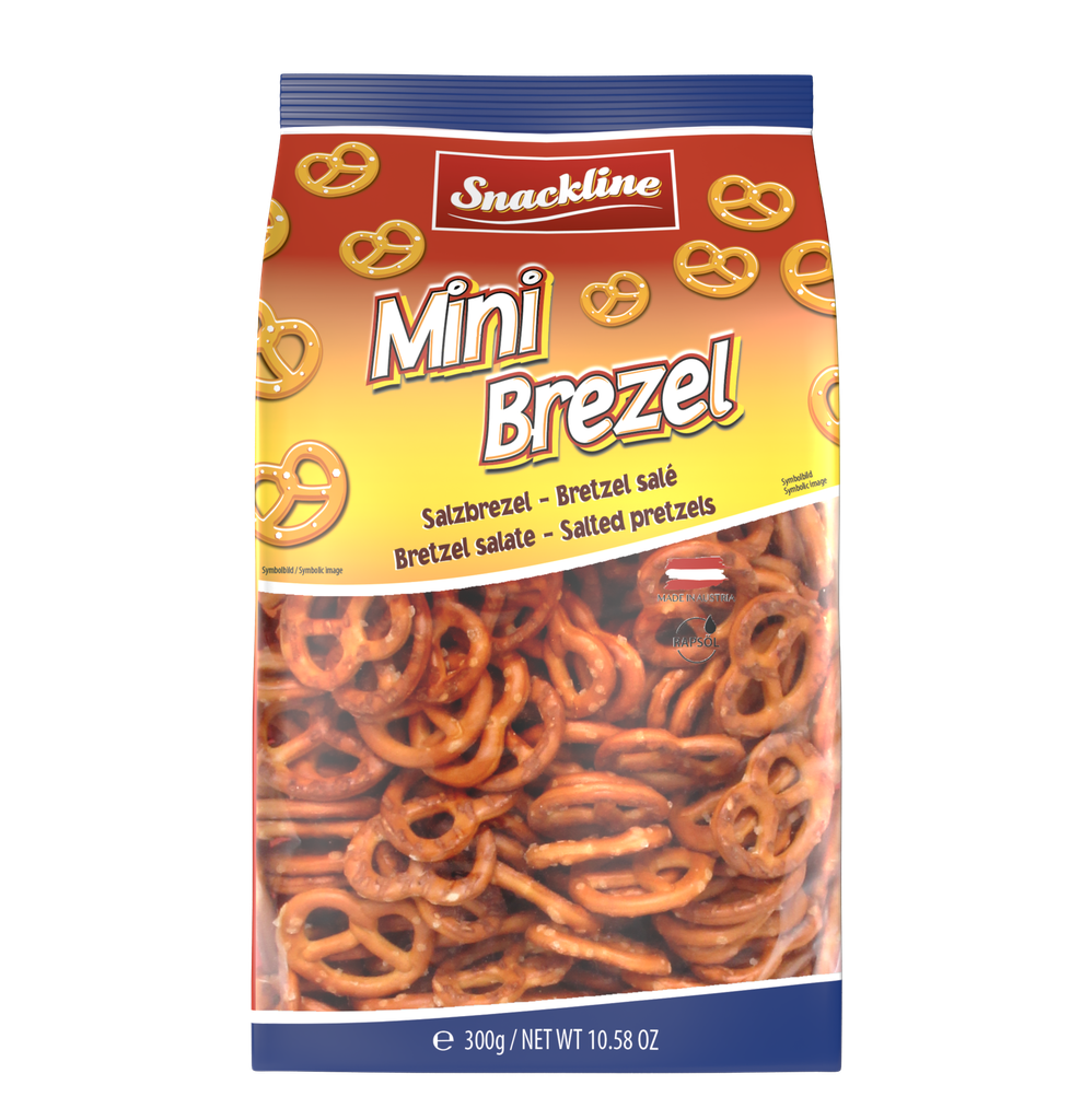 Mini pretzel lye biscuit 300g