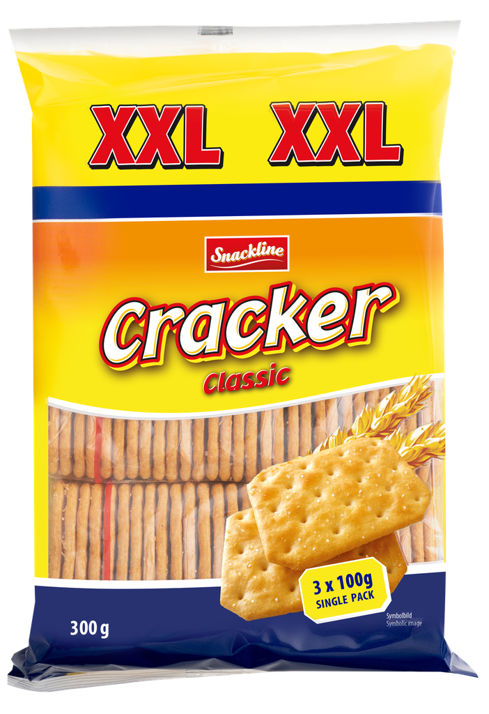 Cracker classic XXL - salt 300g (3x100g)