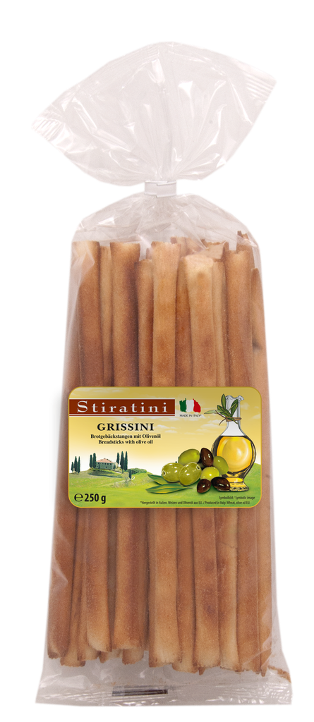Grissini breadsticks with olive oil 250g