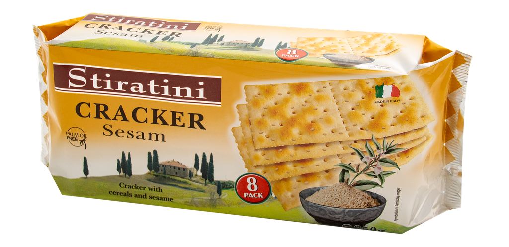 Crackers with sesame 250g
