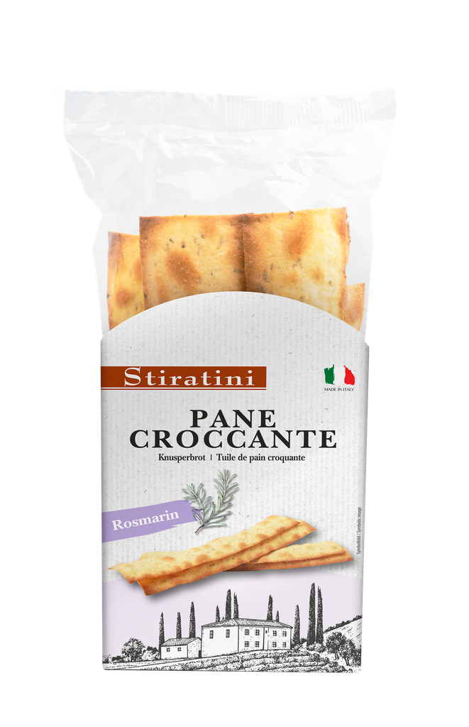 Crispybread rosemary - Pane Croccante 140g