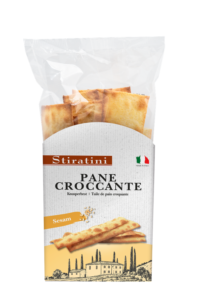 Crispybread with sesame - Pane Croccante 140g