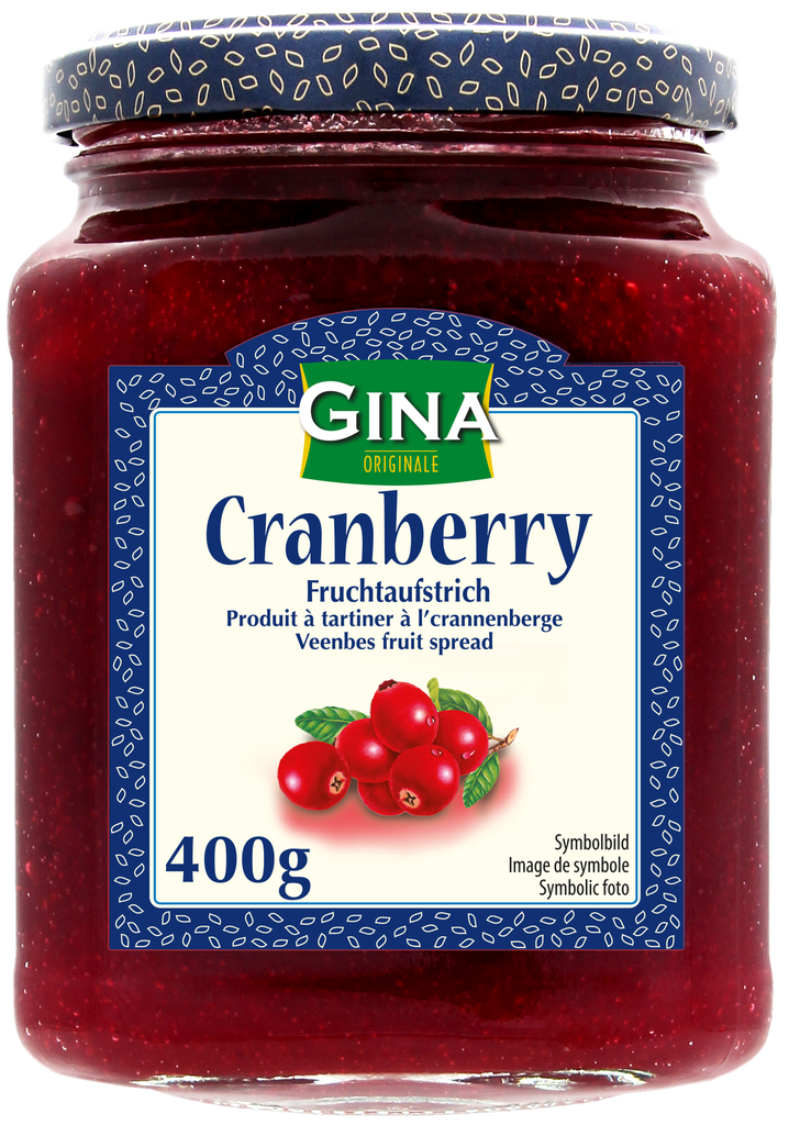 Cranberry fruit spread 400g