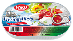 [85870] Herring fillets in paprika sauce 200g