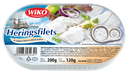 Herring fillets in horseradish sauce 200g