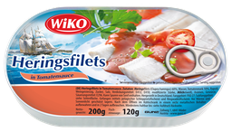 [85873] Herring fillets in tomato sauce 200g