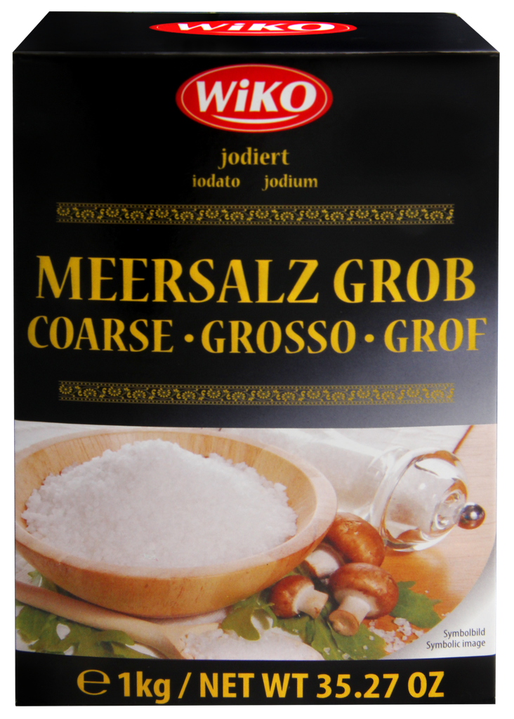 Sea salt iodized 1kg