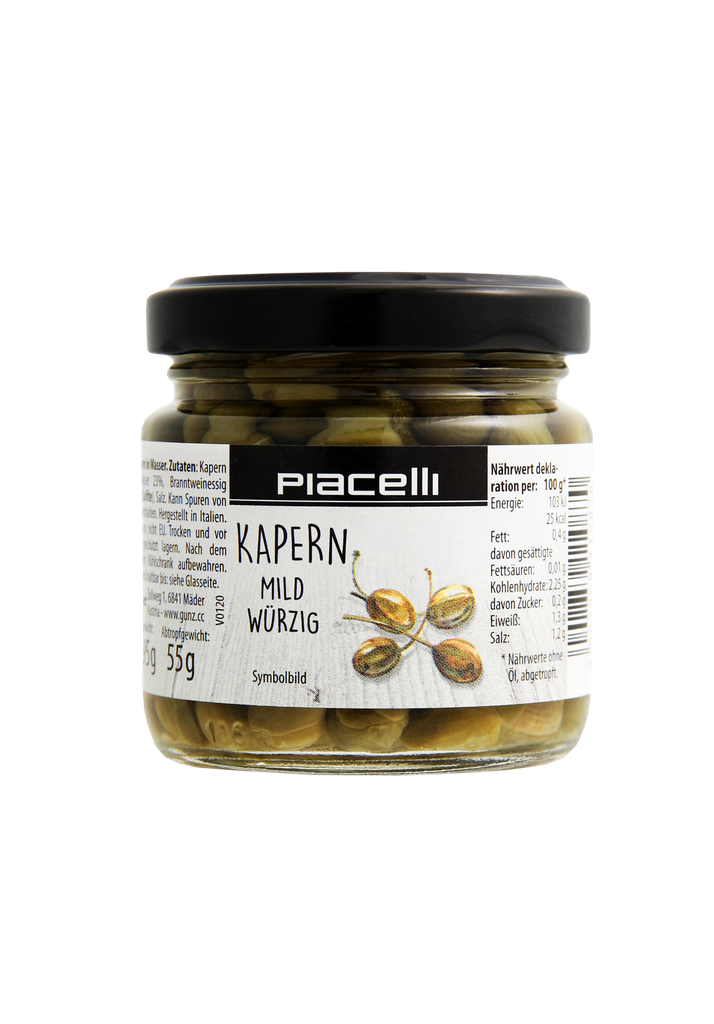 Capers mild-aromatic 95g