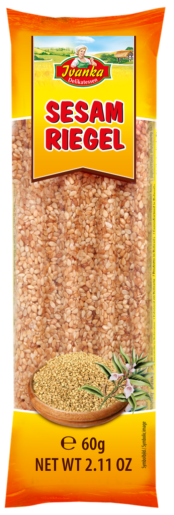 Caramel sesame bar 60g