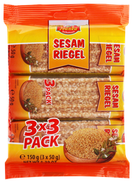 [91476] Caramel sesame bar 150g (3x50g)