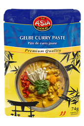 [96100] Curry paste yellow 74g