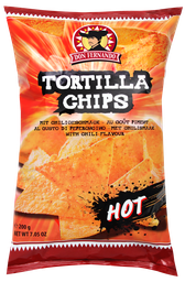 [85780] Tortilla chips with chili flavour 200g