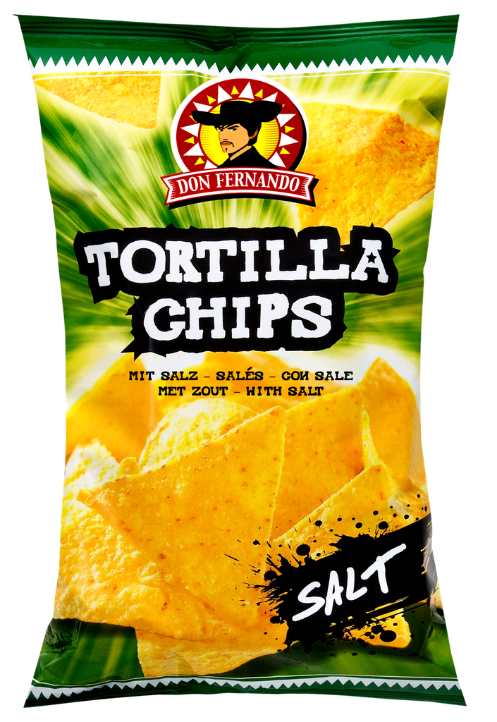 Tortilla chips with salt 200g