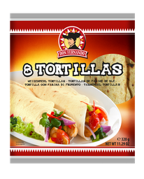[85954] Wheat flour tortillas 320g (8x20cm)
