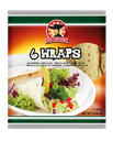 Wraps wheat flour tortillas 370g (6x25cm)
