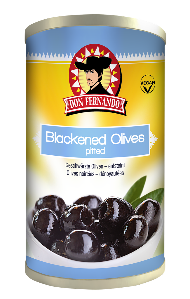 Blackened olives – pitted 350g