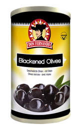 [85677] Blackened olives – with pit 350g