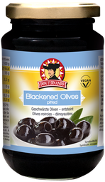 [87389] Blackened olives – pitted 350g